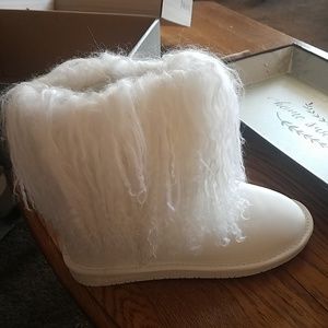 Bearpaw "Boo" boots - White - W8